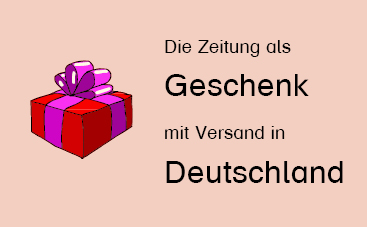 Geschenk-Abo per Post in Deutschland